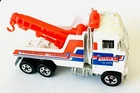 Hot Wheels Vintage 1988 Workhorses Rig Wrecker 3916 Steve's Towing Tow Truck
