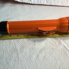 Vintage Kidde Bright Star #2224 Mining Safety Flashlight USDL MSHA Approved