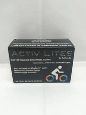 Activ Life LED Bike Wheel Lights Bright White Bicycle Wheel Waterproof 