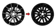 Chrome Delete Blackout Overlay for 2021-24 Toyota Camry SE 18" Sport Wheels Rim