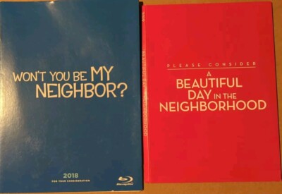 Won't you Be my Neighbor FYC BLU-RAY +Beautiful Day in the Neighborhood FYC DVD 