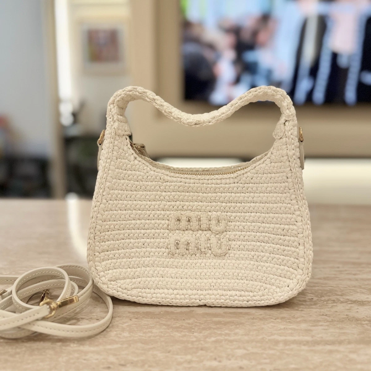 Miu Miu White Bags & Handbags for Women for sale | eBay