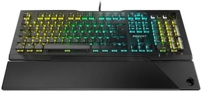 Roccat Vulcan Pro (FR Layout) - Clavier de jeu optique RGB, rétroéclairage AIMO