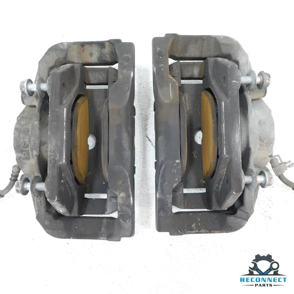 Juego de pinzas de freno de disco delanteras izquierda y derecha BMW 535i 650i 750Li F02 2009-2019 OEM Foto 4 de 4