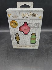 Harry Potter Limited Edition Potions Triple Pin Badge Set - Only 5,000 Worldwide