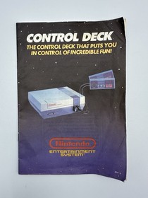 Nintendo NES System New 72 Pin +2 Controllers, Zapper Mario Duck Hunt Manual