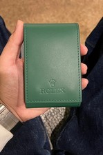 Rolex Service Center Edition Premium Leather Watch Travel Pouch Case