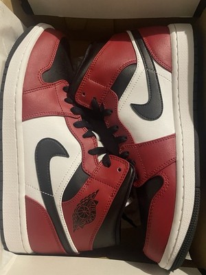 Size 9 - Jordan 1 Mid Chicago Black Toe 2020 for sale online | eBay