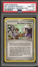 Pokemon Mr. Stone's Project Reverse Holo EX Emerald 79/106 PSA 10 Gem Mint on eBay
