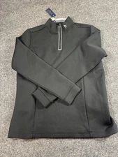 Original Penguin By Munsingwear Caviar Men's Shirt Medium Black Performance