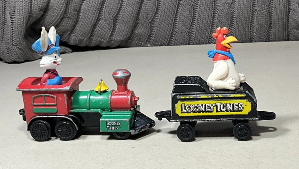 Литые под давлением жуки поезда Looney Tunes 5 Bunny Foghorn Leghorn Tweety Yosemite Sam - Изображение 2 из 4