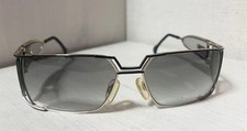 CAZAL 950 302 Sunglasses Black Gold Side Hood Rare Authentic Vintage