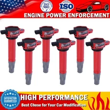 6 Pack High Performance Ignition Coil For Chrysler Dodge 2.7L 3.5L 4.0L V6 UF502