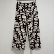 NWT Anthropologie Maeve The Colette Cropped Wide-Leg Ponte Pants Size 29P