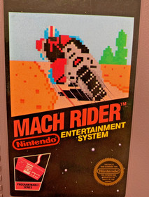 Mach Rider (Nintendo Entertainment System, NES) 5 Screw Cart Only - Tested