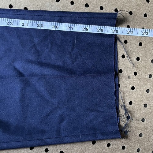 NWT Hickey Freeman Beacon Unhemmed Wool Dress Pants Slacks Navy Blue 42x30 Men - Foto 9 di 9