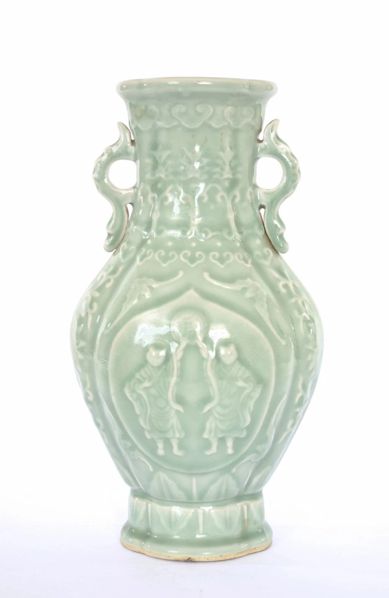 Antique Green Chinese Vases 1900-1940 for sale | eBay