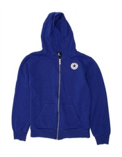 Converse Jungen Chuck Taylor Reißverschluss Hoodie Pullover 12-13 Jahre Large marineblau AO06