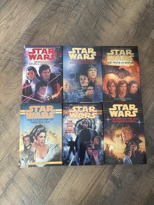 Star Wars Legends Lot Of 6 Hardcover Book (5 First Printings) Bantam 1994-1996