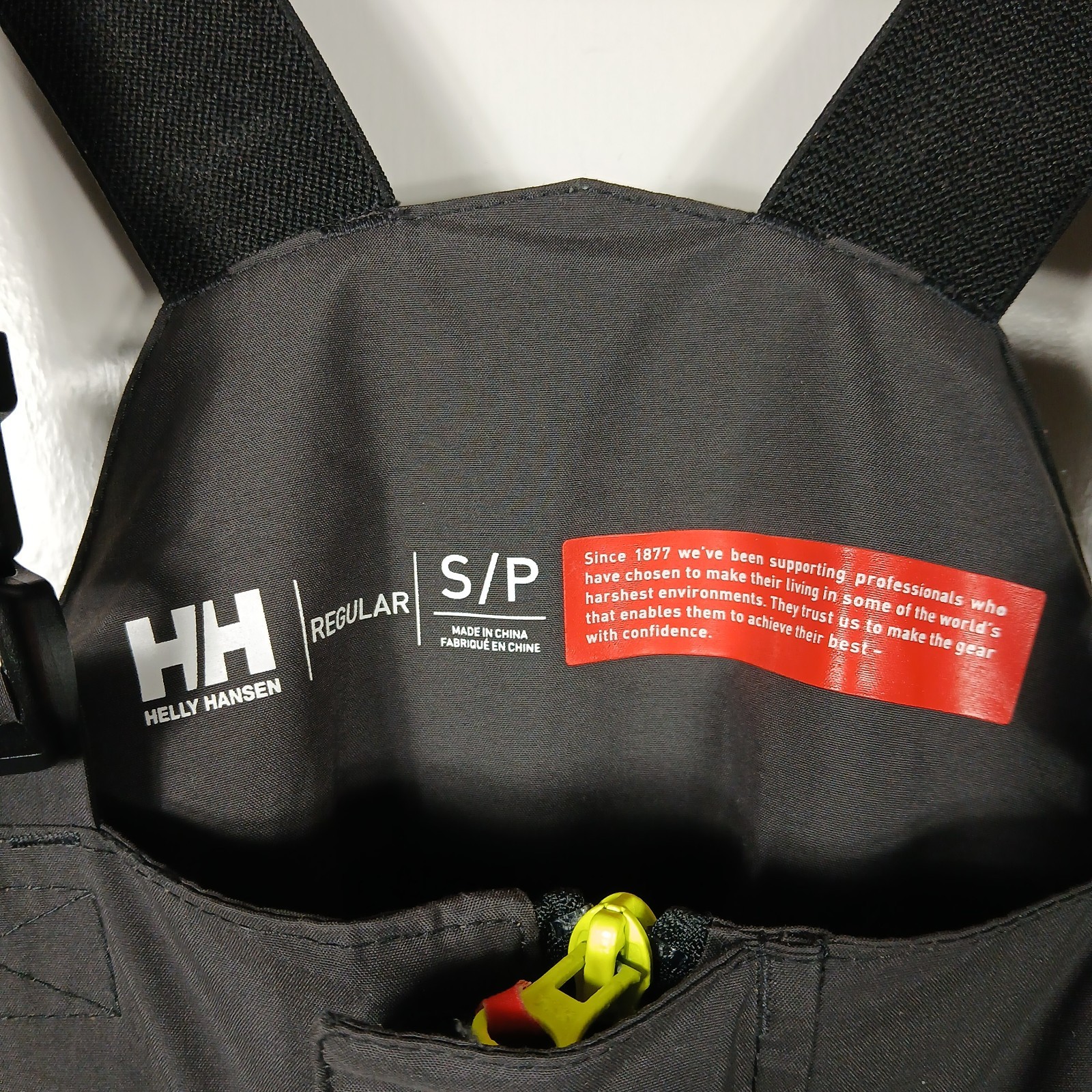 Helly Hansen Tech Performance Bib Mens Small Blac… - image 16