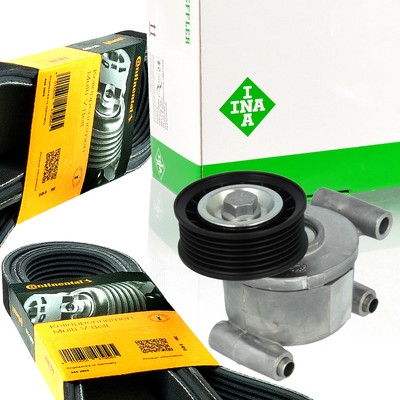 CONTI 6PK1306 5EPK705 Keilrippenriemen + Spanner für FORD FOCUS VOLVO