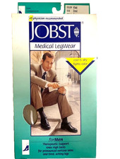 UPC 035664151003 product image for New JOBST For Men 20-30 mmHg Knee High Compression Socks Khaki / Tan SMALL/S | upcitemdb.com