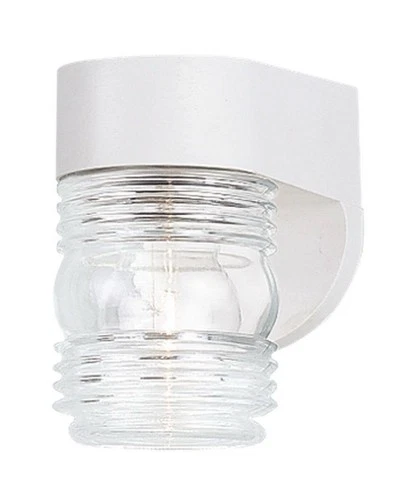 Generation Lighting Outdoor Wall Lantern Light Fixture White 8750-15 - Picture 2 of 4