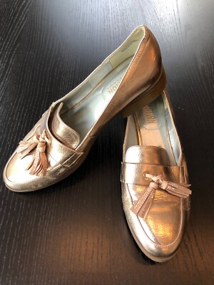 Kenneth Cole Reaction Rose Gold Loafers 