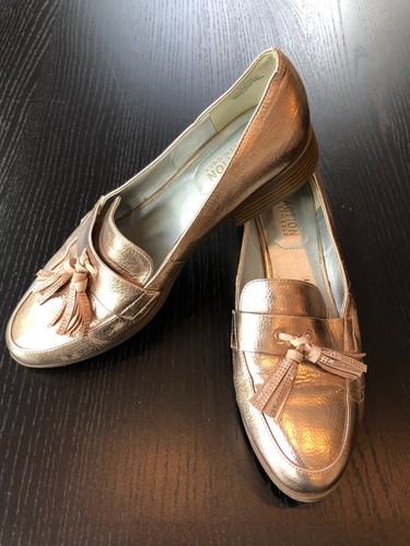 Kenneth Cole Reaction Rose Gold Loafers 