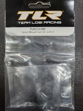 Team Losi Racing Servo Mount Set, V2 22x-4 TLR231100