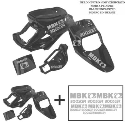 9-teiliges Verkleidungsset Schwarz MBK 50 Booster Verkleidungssatz - 9-teilig Schwarz Für Modelle 1988-2003 MBK 50 Booster Karosserie