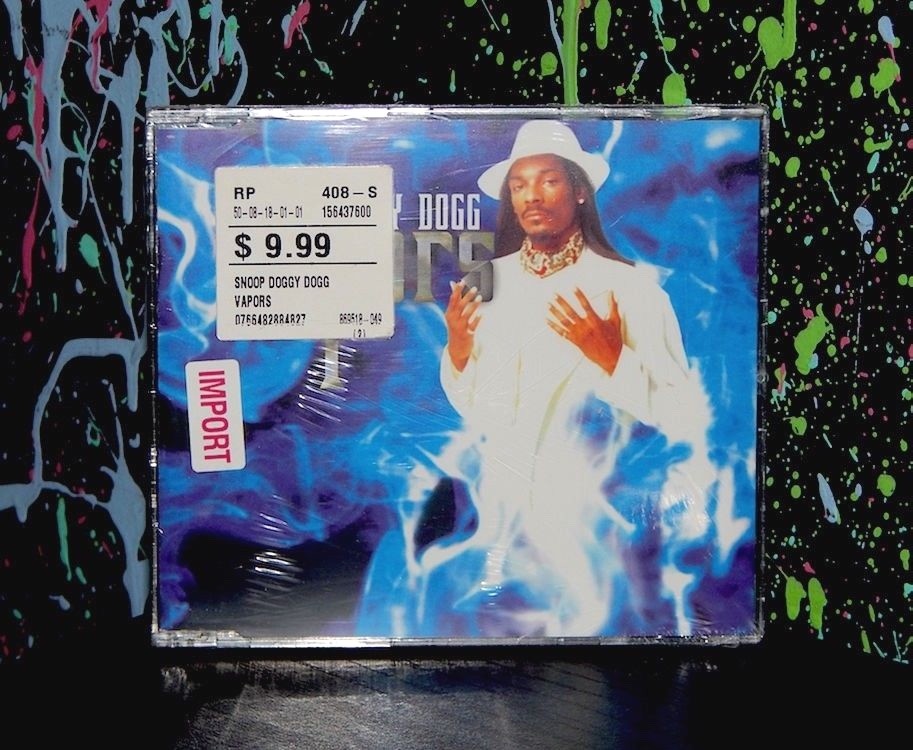 1997 SNOOP DOGG VAPORS CD SINGLE sealed rare UK Import maxi