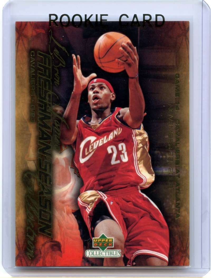 Lebron James Rookie Card 2003-04 Upper Deck Freshman Season Lebron James Rookie Card 2003-04 Upper Deck Freshman Season