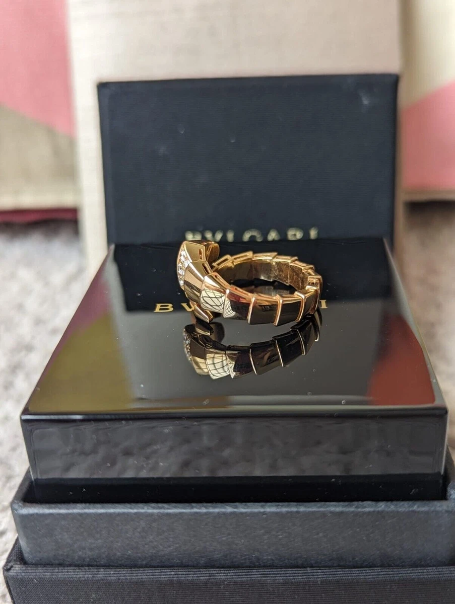 Anello serpente shop oro bulgari