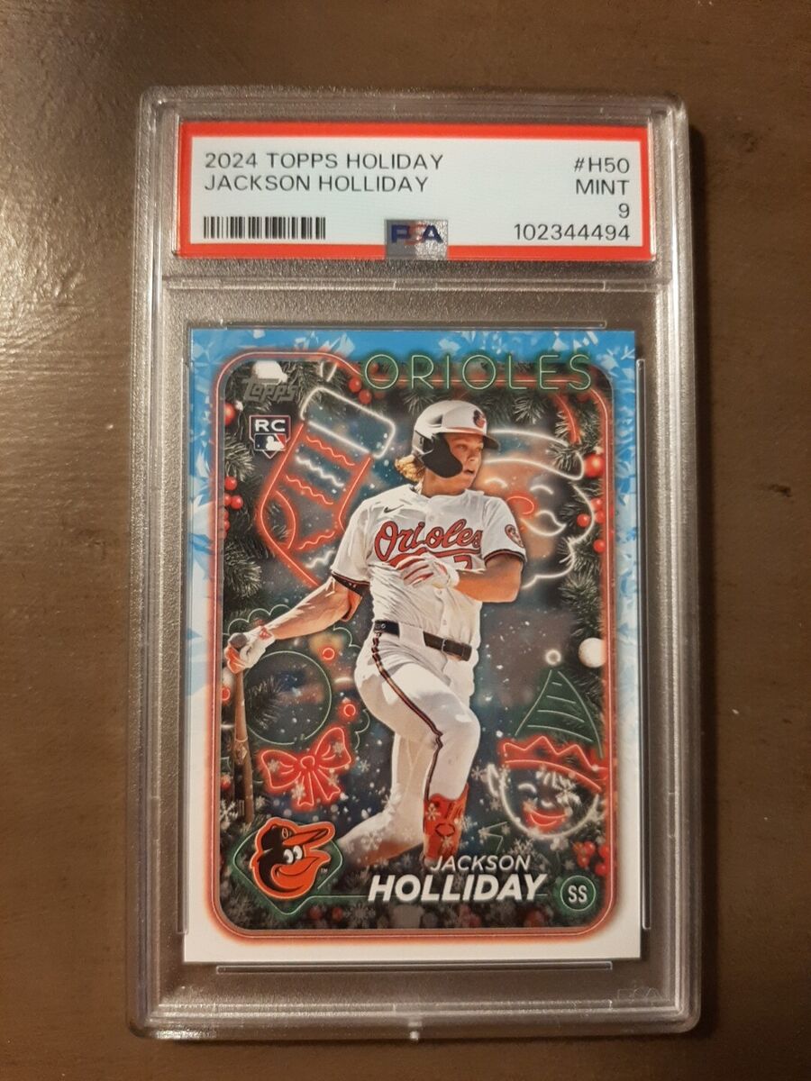 2024 Topps Holiday - Jackson Holliday #H50 (RC) for sale 2024 Topps Holiday - Jackson Holliday #H50 (RC) for sale