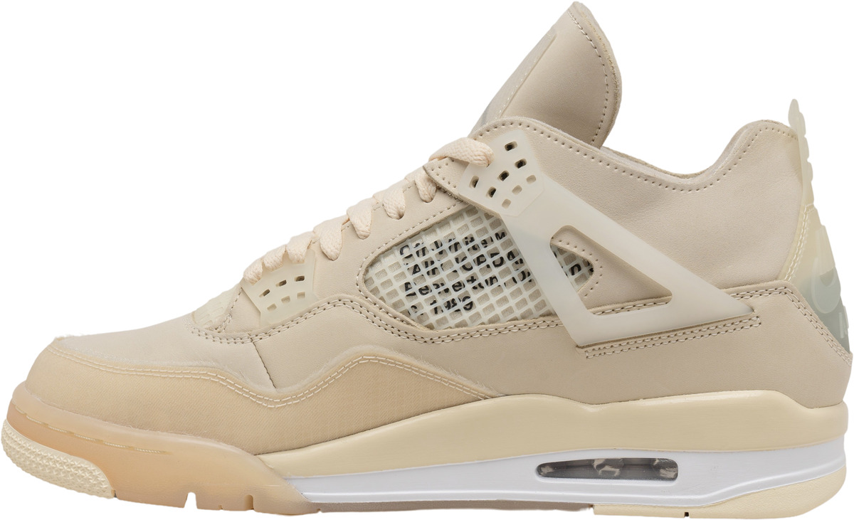 Off-White x Air Jordan 4 SP WMNS Sail •