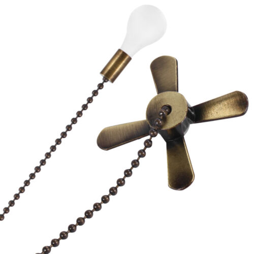  2 Stck. Perlenverkleidung Deckenlampe Lüfterkette Anhänger Schalter Reißverschluss - Bild 1 von 12