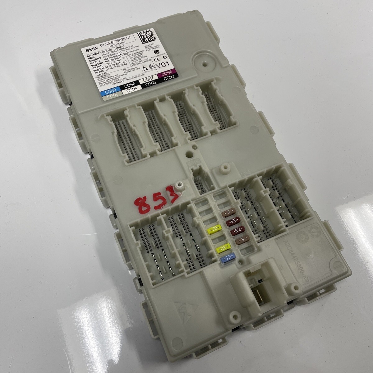 2019 BMW M5 F90 Front FEM Body Control Module 61358779026 G30 18  