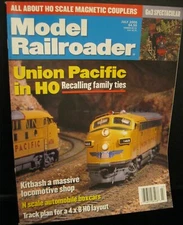 MODEL RAILROADER  JULY 2000  EDIT ALL ABOUT HO SCALE MAGNETIC COUPLERS SOFTCOVER