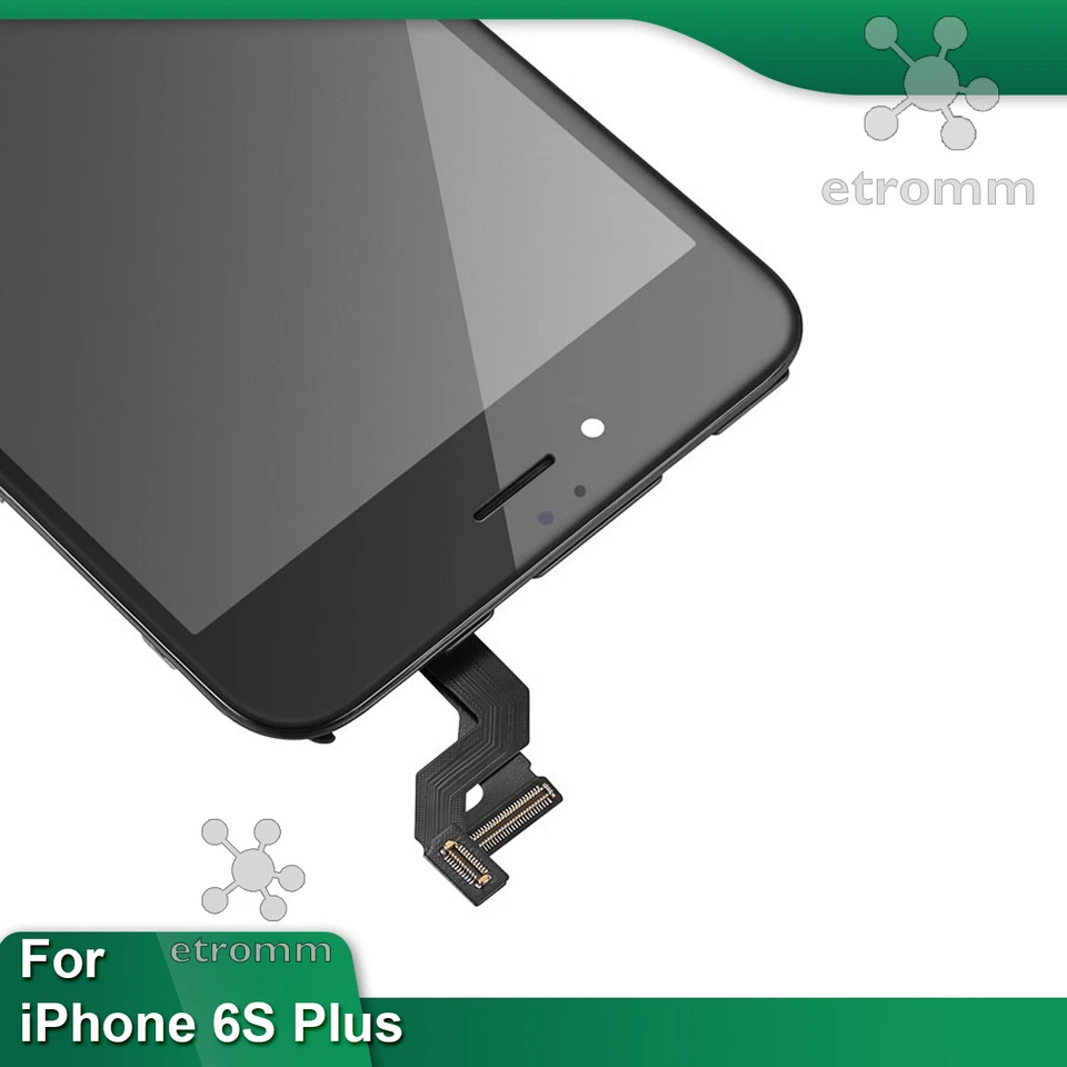 iPhone 6S Plus LCD Display Touch Screen Digitizer Frame Replacement A1634 Black - Image 4 of 4