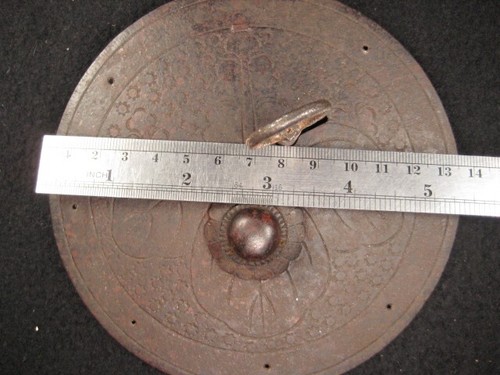 ANTIGUA CERRADURA JAPONESA ERA MEIJI (c. 1880) hierro forjado tansu con llave mon - Imagen 3 de 16