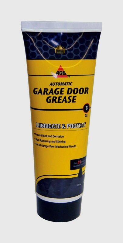 AGS Automatic Garage Door Grease Lubricant Protects Prevents Rust Squeeks 8 oz