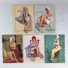GIL ELVGREN (21st Century) Complete "BATHING BEAUTIES" Chase Card Set (5) #B1-B5
