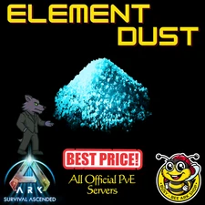 ARK Survival Ascended PVE Best Price ELEMENT DUST 25k-DEDI PC/XBOX/PS5 ASA
