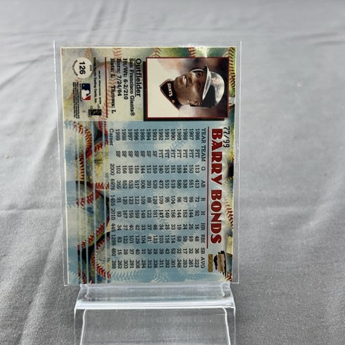 BARRY BONDS 2000 Pacific Revolution #126 (Shadow Series) #77/99 - 第 11/20 張圖片
