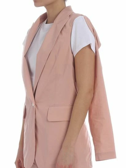 €780 NEW Women's MM6 MAISON MARGIELA Pink Jacket Blazer Size 44 UK12 US8 M/L - Image 3 of 4