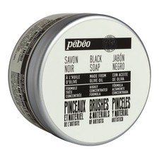 Pebeo : Natural Soft Olive Oil Black Soap - 200ml - 801250