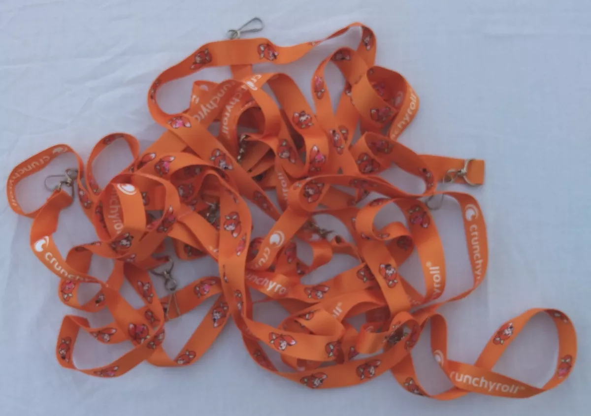 LOT(10) 2022 NYCC EXCLUSIVE CRUNCHYROLL LANYARD