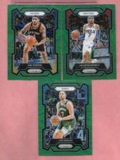 Joe Ingles Jalen McDaniels Obi Toppin 2023-24 Panini Prizm Green Prizm