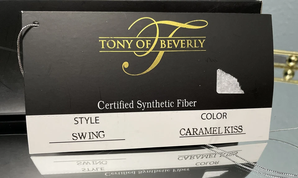 Tony Of Beverly Snappy Clip Columpio 15" Largo Cola de Caballo en Caramelo Beso Nuevo En Caja Foto 4 de 4